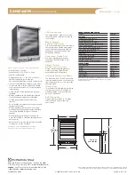 Preview for 2 page of Electrolux E24WC48EPS Specifications