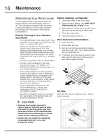 Предварительный просмотр 16 страницы Electrolux E24WC75HSS1 Use & Care Manual