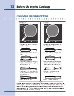 Preview for 12 page of Electrolux E301C75FSS - Icon Designer Series Electric Cooktop Use And Care Manual