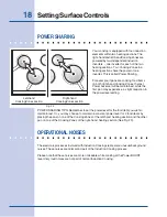 Preview for 18 page of Electrolux E301C75FSS - Icon Designer Series Electric Cooktop Use And Care Manual