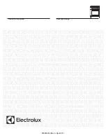 Preview for 1 page of Electrolux E30DF74TPS Use And Care Manual