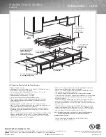 Предварительный просмотр 2 страницы Electrolux E30EC70FSS - 30" Drop-In Electric Cooktop Specifications