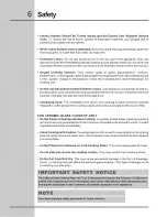 Preview for 6 page of Electrolux E30EC70FSS1 Use & Care Manual