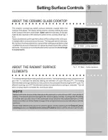 Preview for 9 page of Electrolux E30EC70FSS1 Use & Care Manual