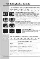 Preview for 12 page of Electrolux E30EC70FSS1 Use & Care Manual