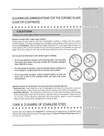 Preview for 21 page of Electrolux E30EC70FSS1 Use & Care Manual