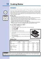 Preview for 18 page of Electrolux E30EW75GPS - Icon 30" Professional Series Single Electric Wall Oven Use & Care Manual