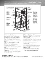 Preview for 7 page of Electrolux E30EW75GSS - 30" Single Electric Wall Oven Specifications