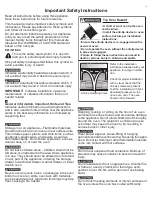 Preview for 3 page of Electrolux E30EW75PPSA Use And Care Manual