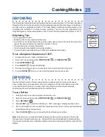 Preview for 25 page of Electrolux E30EW85GPS - Icon 30" Professional Series Electric Double Oven Use & Care Manual