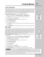 Preview for 17 page of Electrolux E30EW8CGPS7 Use & Care Manual