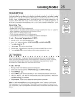 Preview for 25 page of Electrolux E30EW8CGPS7 Use & Care Manual