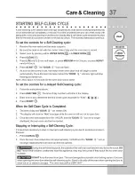 Preview for 37 page of Electrolux E30EW8CGPS7 Use & Care Manual