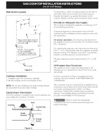 Preview for 4 page of Electrolux E30GC70FSS1 Installation Instructions Manual