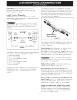 Preview for 5 page of Electrolux E30GC70FSS1 Installation Instructions Manual