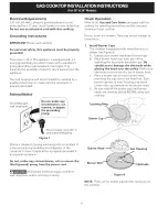 Preview for 6 page of Electrolux E30GC70FSS1 Installation Instructions Manual