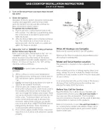 Preview for 7 page of Electrolux E30GC70FSS1 Installation Instructions Manual