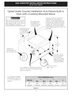 Preview for 4 page of Electrolux E30GC70FSS3 Installation Instructions Manual