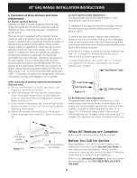 Preview for 8 page of Electrolux E30GF74HPS1 Installation Instructions Manual