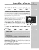 Preview for 19 page of Electrolux E30IC75FSS1 Use & Care Manual