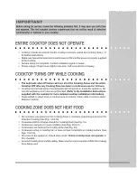 Preview for 21 page of Electrolux E30IC75FSS1 Use & Care Manual