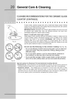 Предварительный просмотр 20 страницы Electrolux E30IC75FSS5 Use & Care Manual