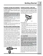 Preview for 7 page of Electrolux E30IC80QSS Use And Care Manual