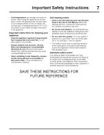 Preview for 7 page of Electrolux E30MC75JPS3 Use & Care Manual