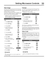 Preview for 33 page of Electrolux E30MC75JPS3 Use & Care Manual