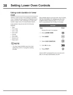 Preview for 38 page of Electrolux E30MC75JPS3 Use & Care Manual