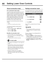 Preview for 44 page of Electrolux E30MC75JPS3 Use & Care Manual