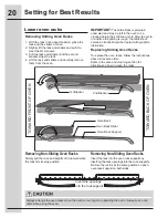 Предварительный просмотр 20 страницы Electrolux E30MC75P Use And Care Manual