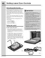 Предварительный просмотр 46 страницы Electrolux E30MC75P Use And Care Manual