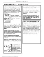 Предварительный просмотр 3 страницы Electrolux E30MH65GPSA Installation Instructions Manual