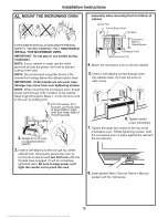 Предварительный просмотр 13 страницы Electrolux E30MH65GPSA Installation Instructions Manual