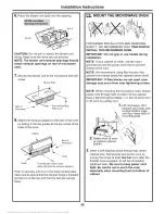 Предварительный просмотр 20 страницы Electrolux E30MH65GPSA Installation Instructions Manual