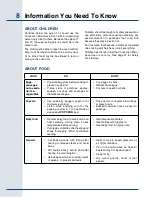 Preview for 8 page of Electrolux E30MO65GSS - 1.5 cu. Ft. Microwave Oven Use & Care Manual