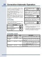 Preview for 20 page of Electrolux E30MO65GSS - 1.5 cu. Ft. Microwave Oven Use & Care Manual