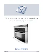 Preview for 41 page of Electrolux E30SO75ESS - 30" Wall Oven Use & Care Manual