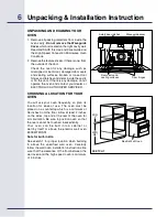 Preview for 6 page of Electrolux E30SO75FPS - 30" Wall Oven Use & Care Manual