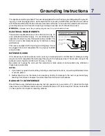 Preview for 7 page of Electrolux E30SO75FPS - 30" Wall Oven Use & Care Manual