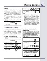 Preview for 17 page of Electrolux E30SO75FPS - 30" Wall Oven Use & Care Manual