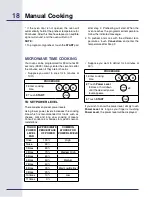 Preview for 18 page of Electrolux E30SO75FPS - 30" Wall Oven Use & Care Manual