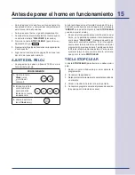 Preview for 55 page of Electrolux E30SO75FPS - 30" Wall Oven Use & Care Manual