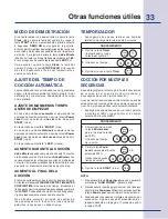 Preview for 73 page of Electrolux E30SO75FPS - 30" Wall Oven Use & Care Manual