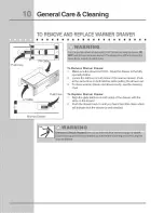 Предварительный просмотр 10 страницы Electrolux E30WD75EPS1 Use & Care Manual