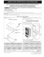 Preview for 1 page of Electrolux E30WD75ESS1 Installation Instructions Manual