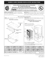 Electrolux E30WD75GPS3 Installation Instructions Manual preview