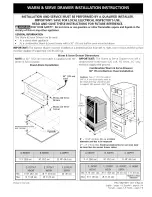 Preview for 1 page of Electrolux E30WD75GSS2 Installation Instructions Manual