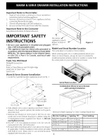 Preview for 2 page of Electrolux E30WD75GSS2 Installation Instructions Manual